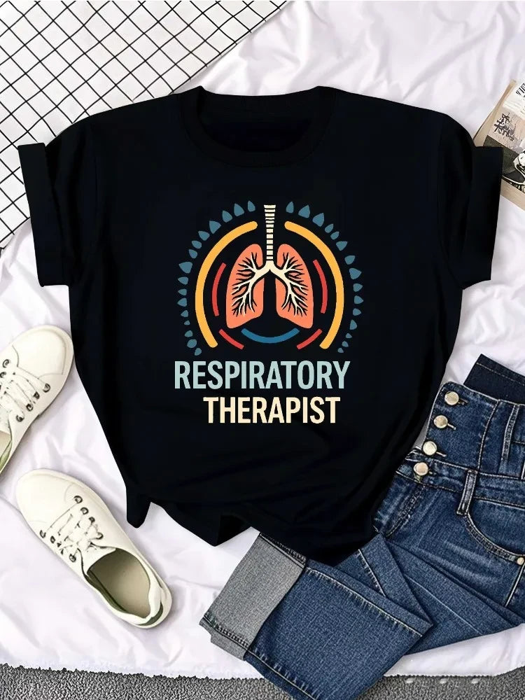 Respiratory Therapist Anatomy T-Shirt