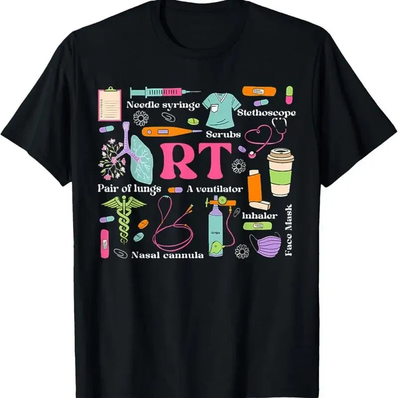 Respiratory Therapist Graphic T-Shirt