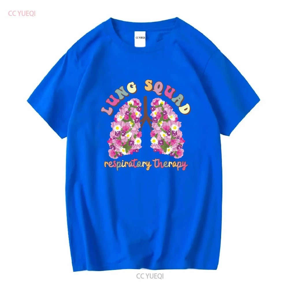 Respiratory Therapist Floral Graphic Tee