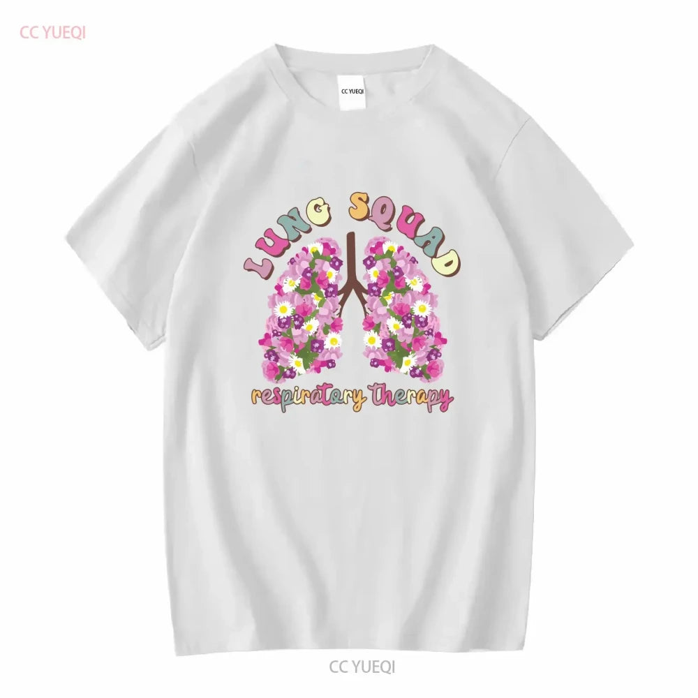 Respiratory Therapist Floral Graphic Tee