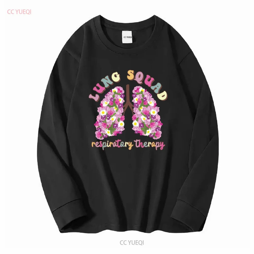Respiratory Therapist Floral Graphic Tee
