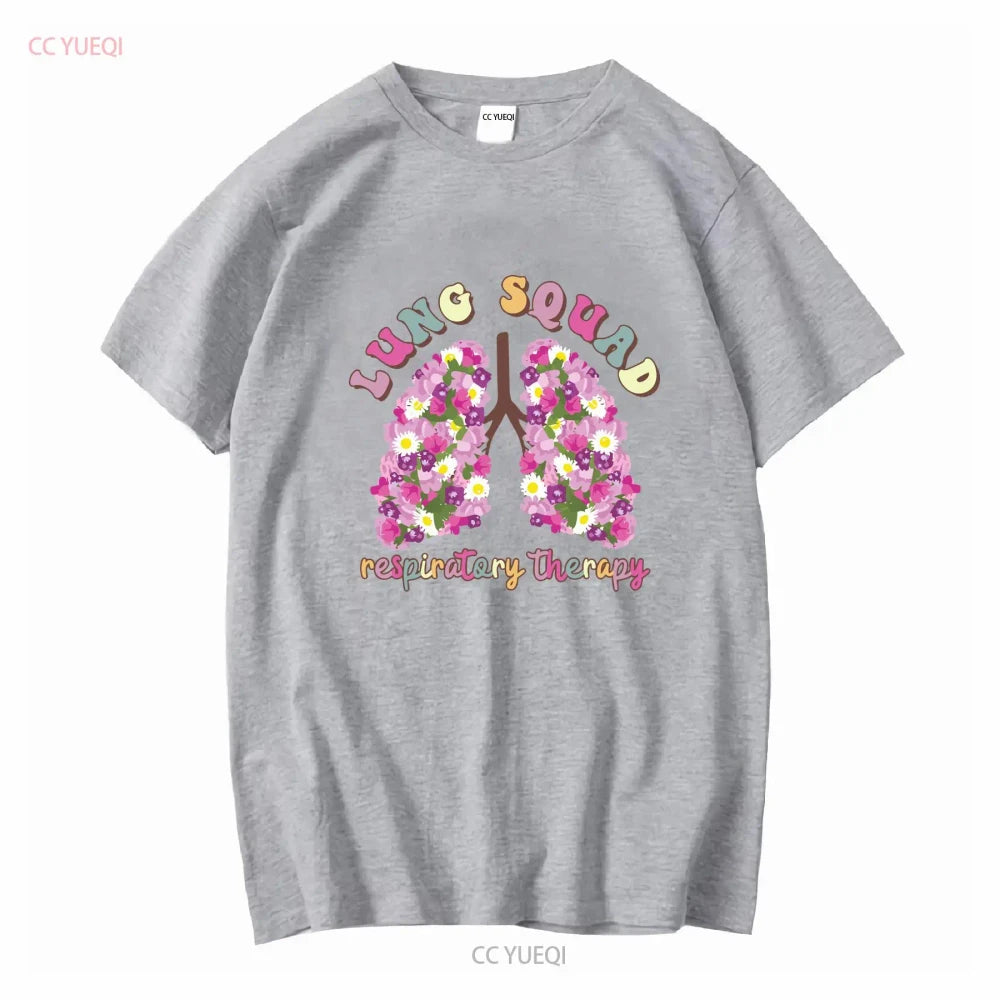Respiratory Therapist Floral Graphic Tee