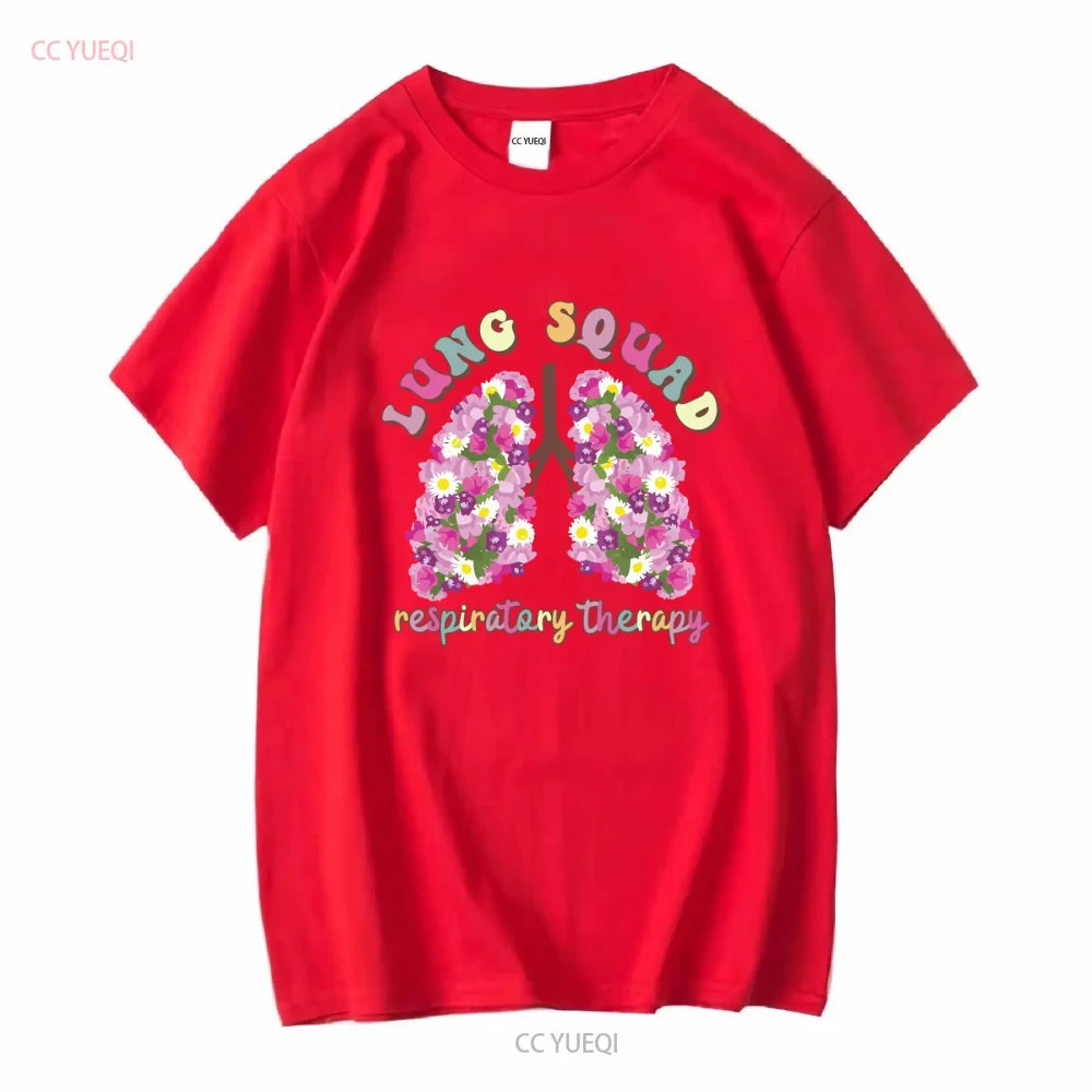 Respiratory Therapist Floral Graphic Tee