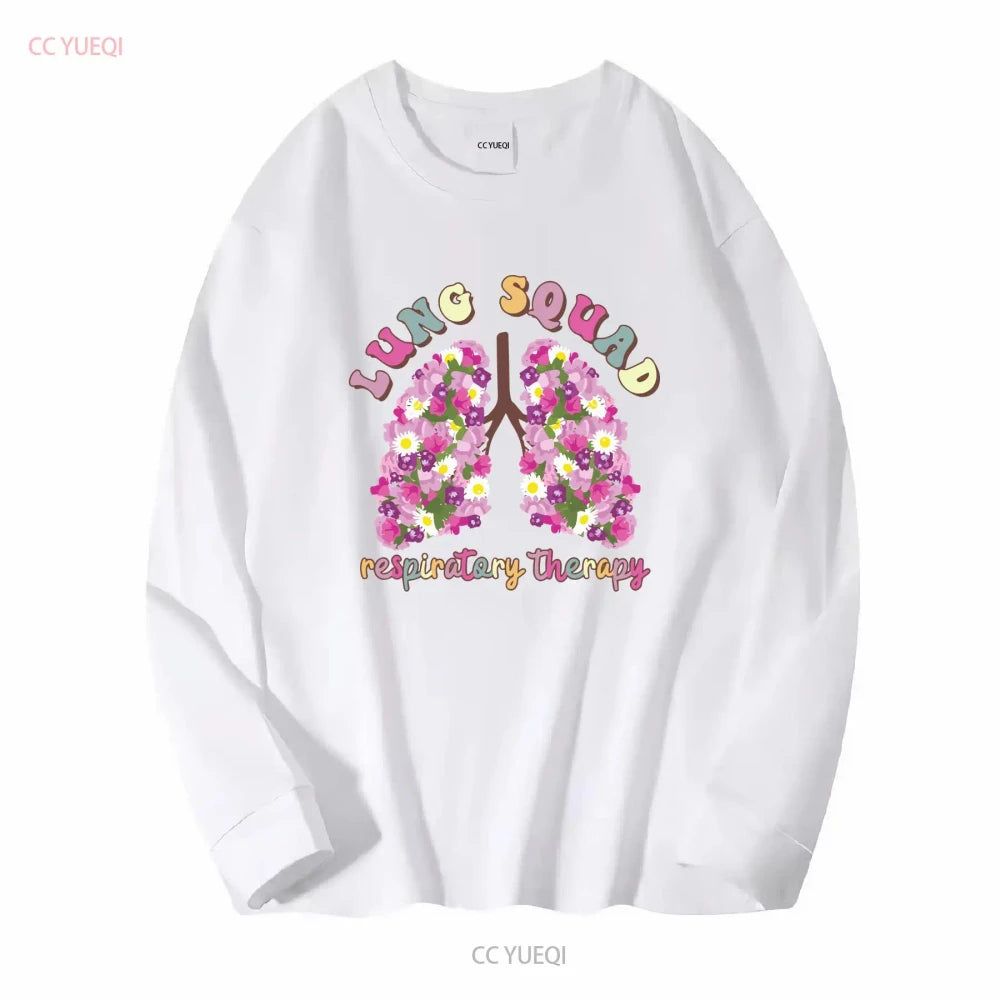 Respiratory Therapist Floral Graphic Tee