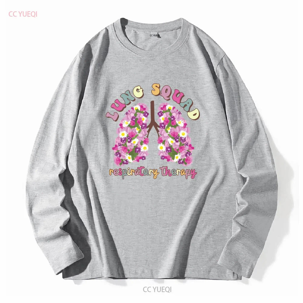 Respiratory Therapist Floral Graphic Tee