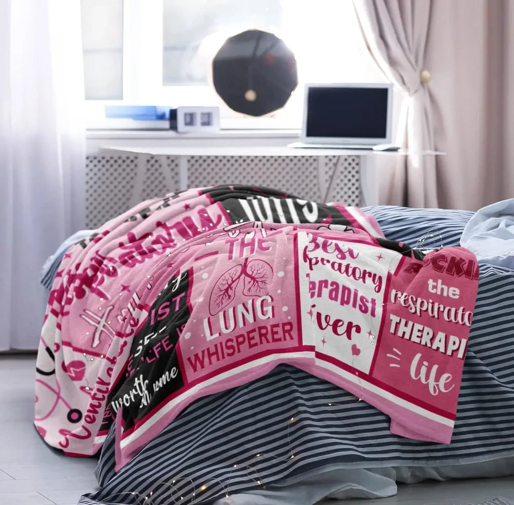 Custom Respiratory Therapist Blanket